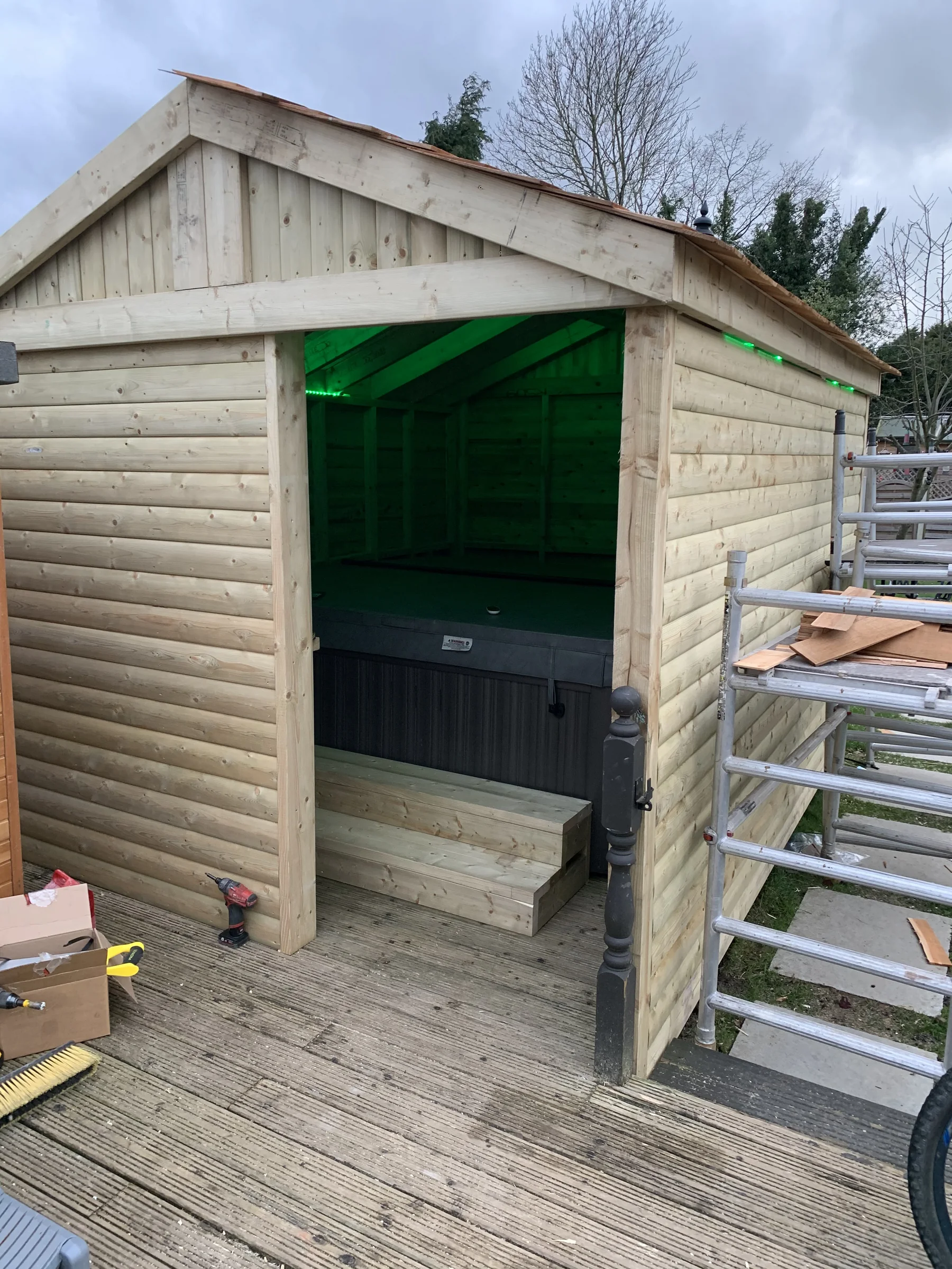 Bespoke timber construction